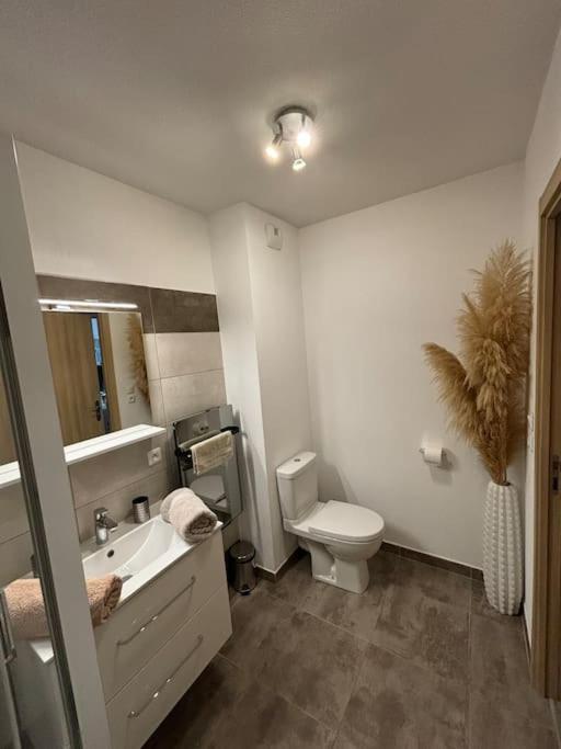 Jolie Appartement En Residence Bastia  Buitenkant foto